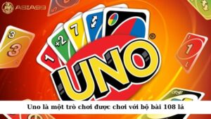 Uno là một trò chơi được chơi với bộ bài 108 lá, mỗi lá bài có màu sắc và số hiệu riêng biệt