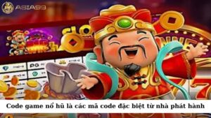 Code game nổ hũ là các mã code đặc biệt mà người chơi có thể nhận được từ nhà phát hành